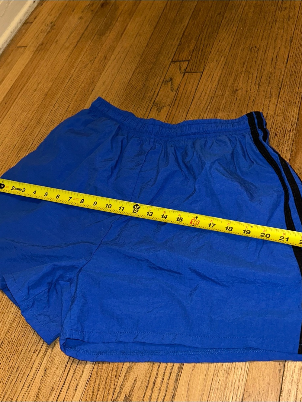 VINTAGE blue adidas athletic shorts - Picture 8 of 10